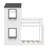 Melony Kids Twin Over Twin Bunk Bed-2005280494