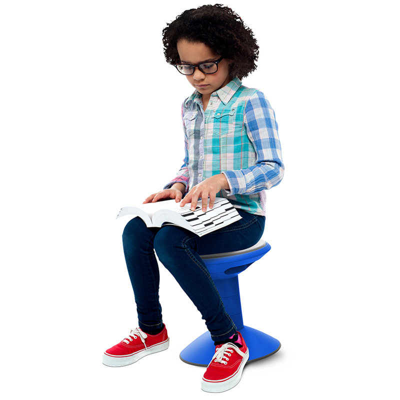 Tabouret Wiggle, Bleu