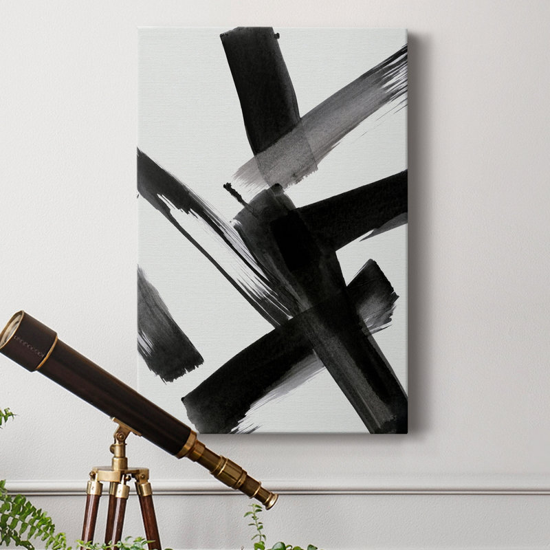 «Black Magic II», reproduction d'art sur toile tendue, H 60 po x l 40 po x P 1 po
