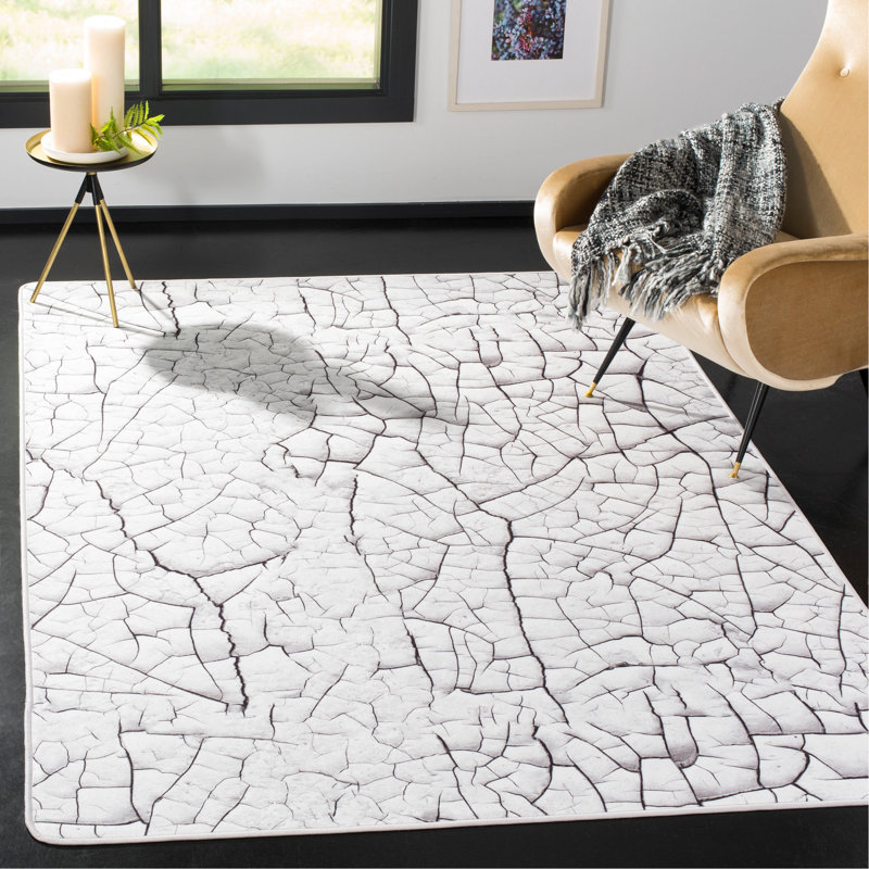 Kira Performance Machine Washable Abstract Rug, Rectangle 5'1" x 7'6"
