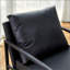 Ensemble de 1 canapé classique en cuir de polyuréthane et structure en métal - Conception ergonomique, un mélange de styles moderne et industriel-812544503