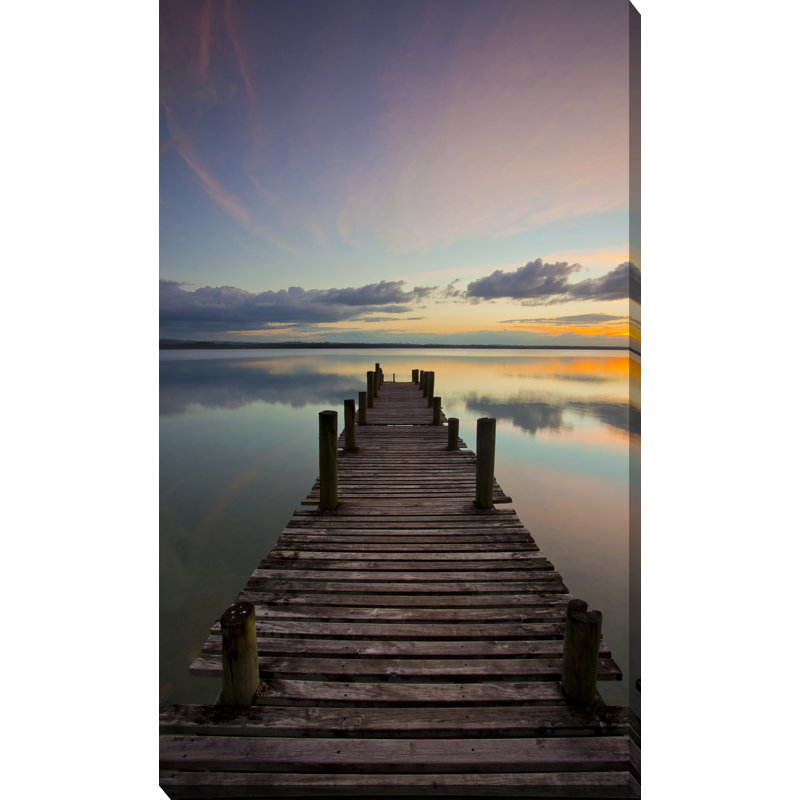 «Down by the Seaside», reproduction de photo sur toile tendue, H 48 po x l 28 po x P 1,5 po