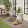 Manorma Floral Indoor/Outdoor Area Rug