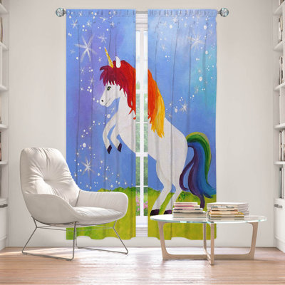 Bahattin Room Darkening Curtain Pair