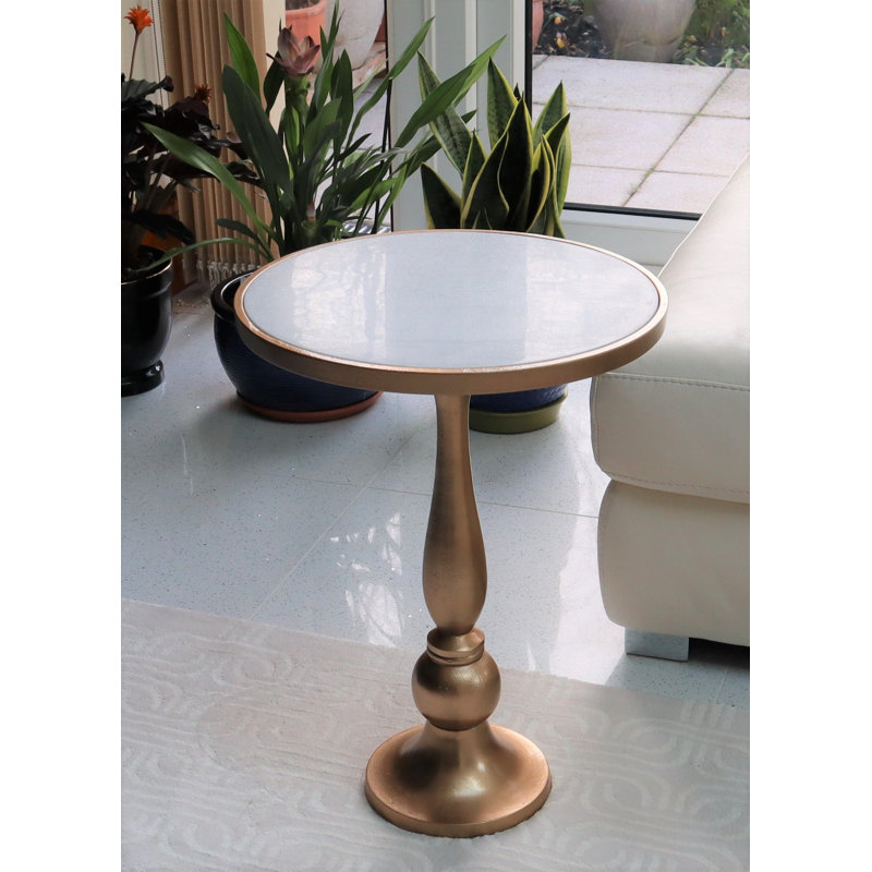 Posey Pedestal End Table