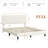 Upholstered Bed Frame with Adjustable Headboard-1965812328-1965812329