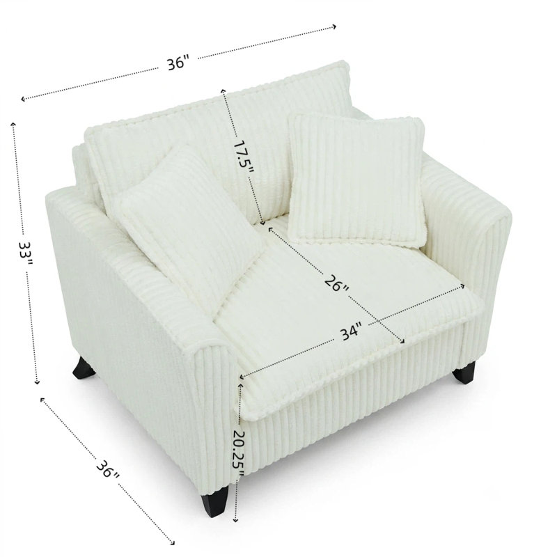 Fauteuil avec dossier Lazy