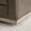 Fauteuil demi-tonneau pivotant 100% cuir véritable avec structure en bois massif-1697140071