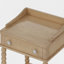 Table de chevet en bois à un tiroir-112015011