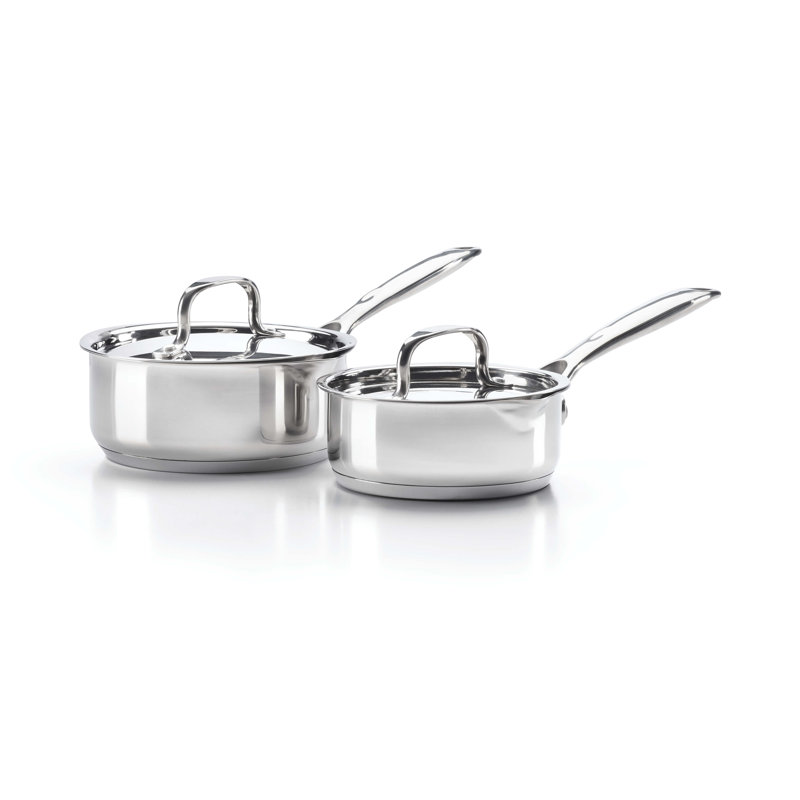 Ensemble de 2 casseroles en acier inoxydable Napoleon de Barbecue