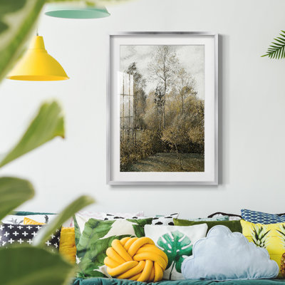 Vintage Landscape CCXL -Framed Print