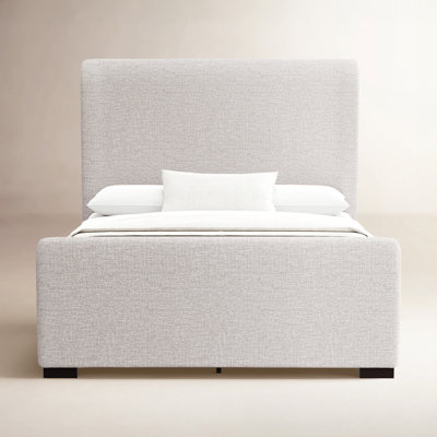 Scotty Upholstered Wingback Bed