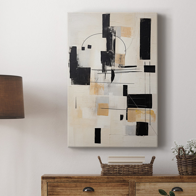 ABSTRACT Series CCCL  -Premium Gallery Wrapped Canvas -Ready to Hang, 48" H x 32" W