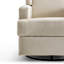 Fauteuil inclinable et oscillant rembourré classique-1406458704