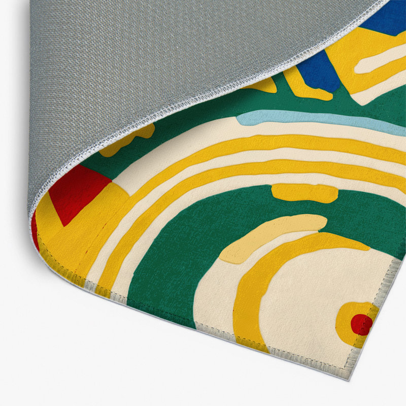 Cheeky Splash Indoor And Outdoor Area Rug, Rectangle 3' x 5'