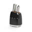 SMEG 7 Piece Kitchen Knife Set with Block-71764160