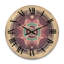 Horloge murale moderne en bois Heal-435465963