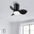 22''  3-ABS Blades Smart  indoor LED Ceiling Fan with Remote-1281072280-1281072281