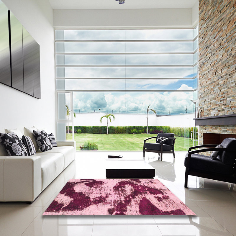 Akachukwu Abstract Indoor Rug, Square 3'