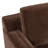 Vernon 99" Velvet Sofa in Bronzer Brown-702735284