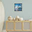 «Flamingo Surfing White Caps», art mural encadré flottant par Jim Baldwin-832425187-832425190