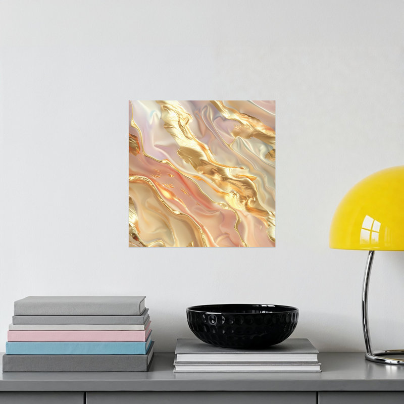 Akur No Frame Print on Canvas, 25.4 cm H  x 25.4 cm W