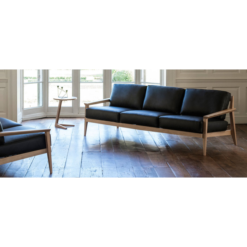 Solid Wood End Table, Oak Wood