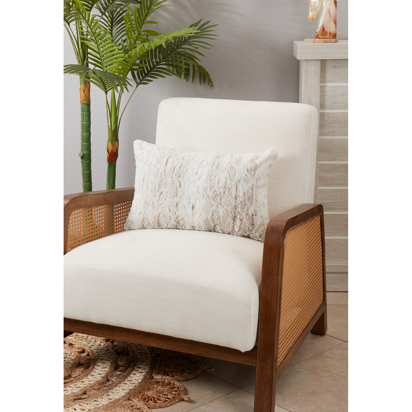 Tobias Collection Pillow Cover, Rectangular, 12"H x 20"W