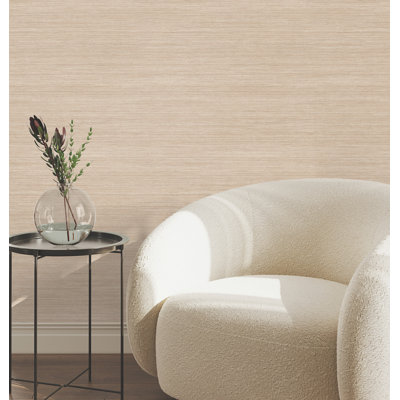 Mystic Wheat Faux Grasscloth Wallpaper