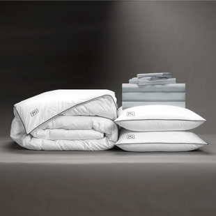Ensemble d'édredon standard en coton 10 pièces
