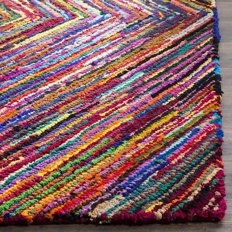 Anaheim Hand Tufted Cotton Rug, Rectangle 2'3" x 4'