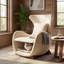 Accent Chairs With Storage, Beige Polyester Modern Compact Home Lounge