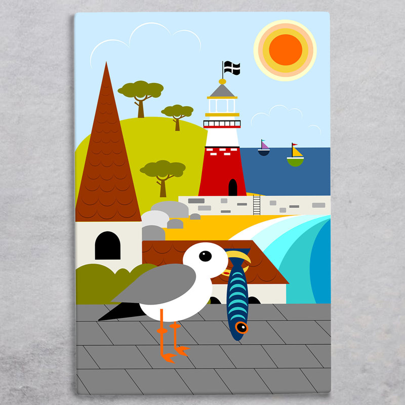Katie Pearson Nautical & Beach Wall Decor on Ceramic