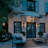 Calen 27" 1-Light Outdoor Post with Clear Glass in Textured Black