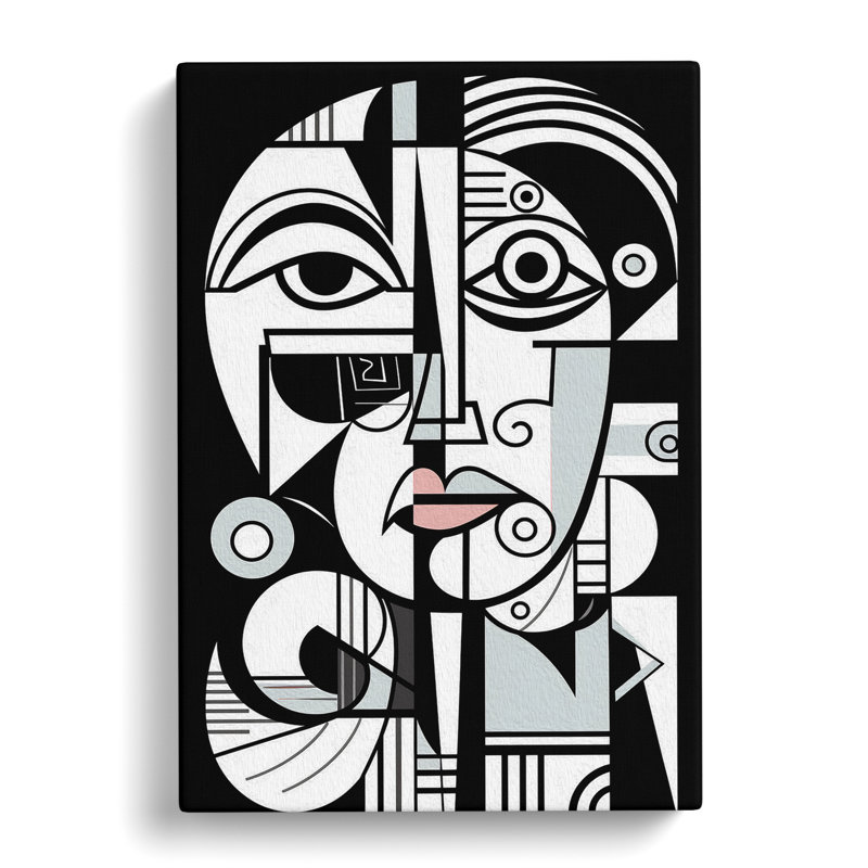 Pablo Picasso Line - Wrapped Canvas, 60cm H x 40cm W x 3cm D