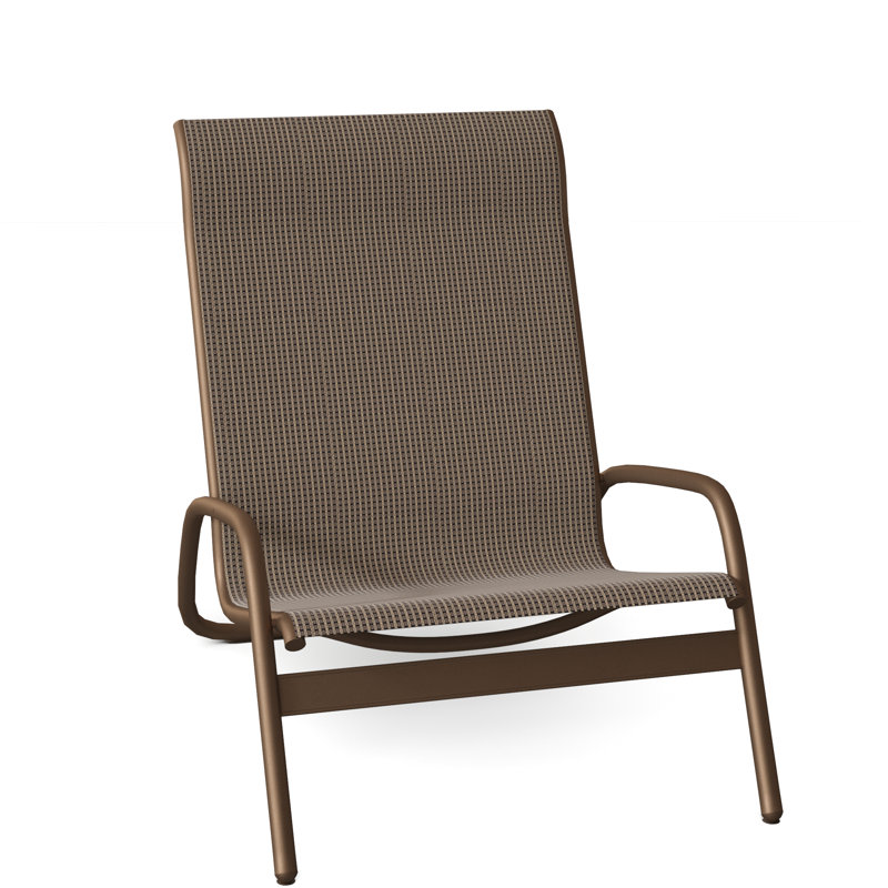 Beach Chair, Brown Sunbrella® Tweed, Textured Desert