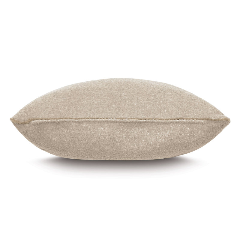Lobos Square Pillow Cover & Insert, Camel