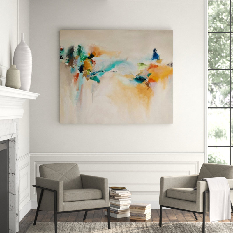Spring Pop Print by Samuel Kane, 54" H x 65" W x 1.5" D