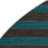 HorizontalStripes Blue Indoor and Outdoor Area Rug-1921592799