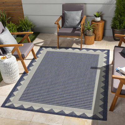 Sunshine Stylish Indoor/outdoor Area Rug, 2 Ft. 7 In. X 7 Ft. 3 In., Perfect For Patio & Home Decor