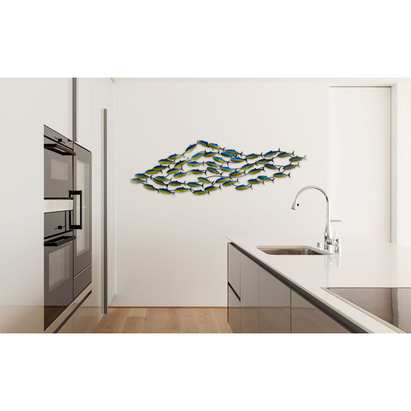 Underwater world wall sculpture