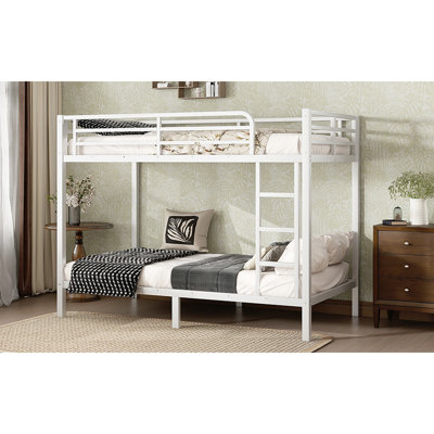 Metal Over Bunk Bed For Teens And Adults,Space-Saving/Noise Reduced/No Box Spring Needed