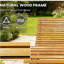 Chaise berçante en bois, chaise berçante d'extérieur
