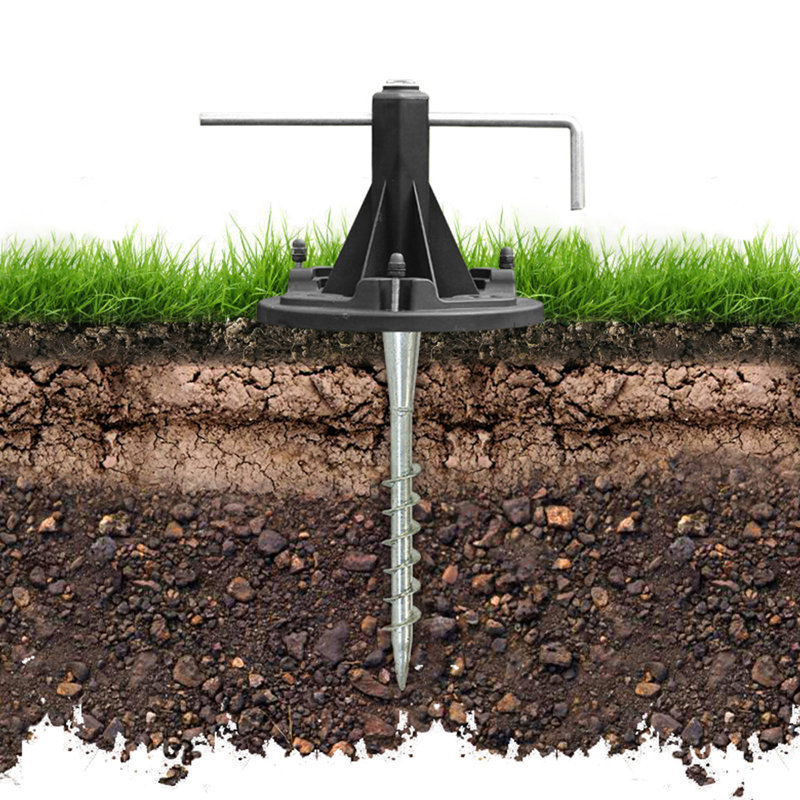  EZ Anchor Kit for Solar 24" Post Base