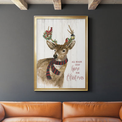 " All Roads Lead Home Deer "