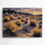 Art mural brun en métal Southwestern Plants 153
