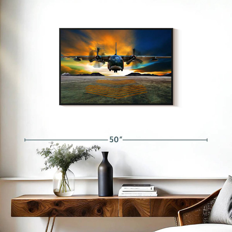 Mehar Air Force Aircraft, 21" H x 31" W