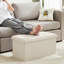 Repose-pieds rectangulaire avec rangement de 30 po de largeur-956780927