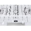 145cm L Foosball Table with Telescopic Rods-91630514