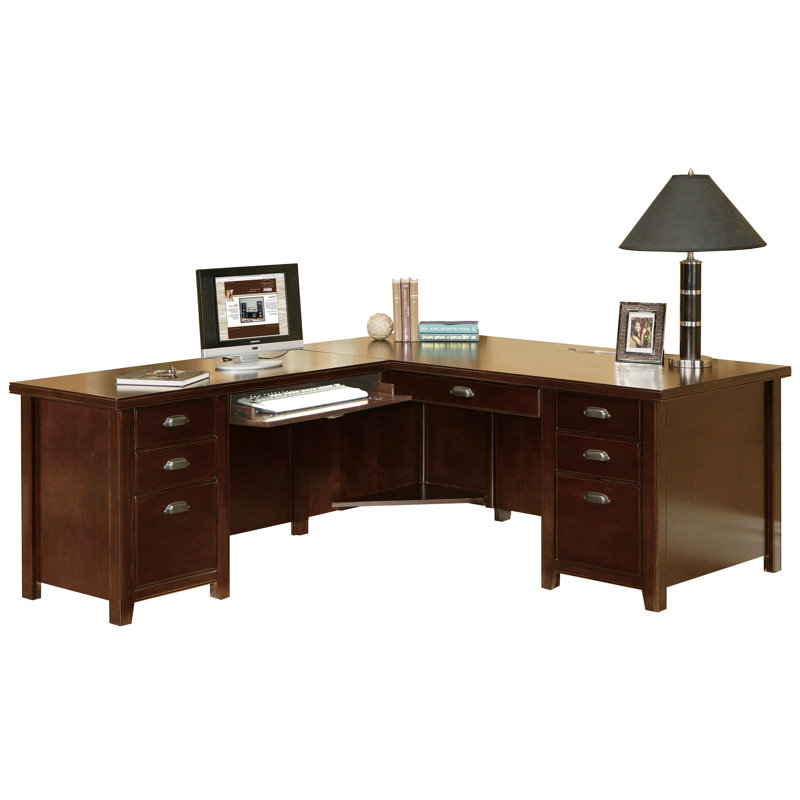 Michal L-Shaped Executive Desk